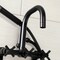 Aqua Vintage AE8450DX Wall Mount Clawfoot Tub Faucet, Matte Black AE8450DX - alternate 2